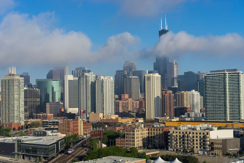 Illustration for article titled 11 Vertical Views From Rooftops